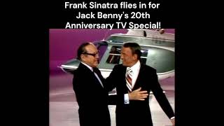 #franksinatra Flies in for the #jackbenny 20th Anniversary #funny #comedy #comedylegends #classictv