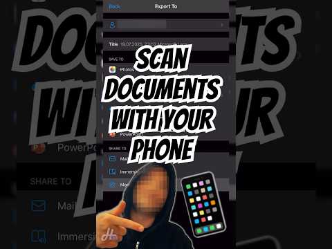 Scan Documents with Your Phone – Microsoft Lens Tutorial!