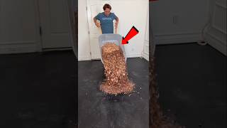 Coins Turned Into a Floor #shortsvideo