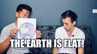 TALKING WITH A FLAT EARTHER