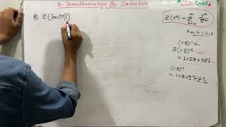 Class - 06 | Final Term | Z Transform by Definition | Codesage | Rahul Achariyya