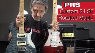 PRS Custom 24 SE Maple Neck Roasted