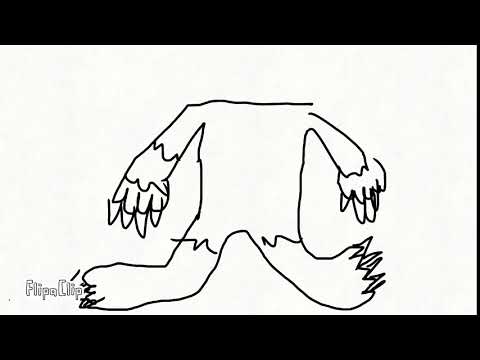 How to draw a werewolf