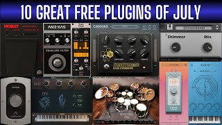10 GREAT FREE Plugins of July