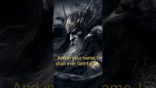 A Prayer To Odin -                     #norsemythology #fantasy #gods #norsegods #odin #mythology
