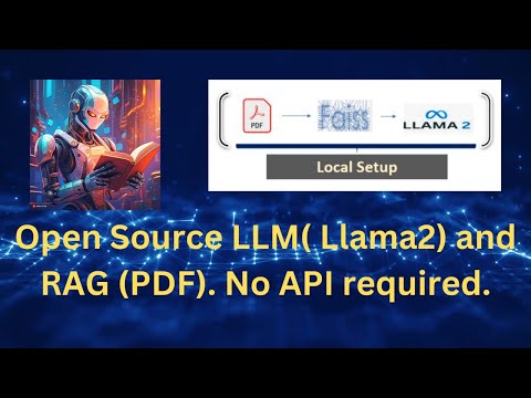 No API key | Open Source LLM Local Setup with Llama | RAG using Python and vector FAISS | Free