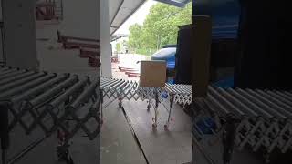 Roller Conveyor: Enhance efficiency, ensure safety and stability! #conveyor #machine #warehouse
