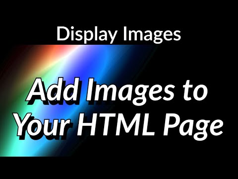 Add images to HTML
