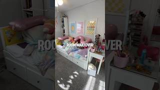 Daughter’s Room Makeover 💖 #cleanwithme #cleaning #roommakeover #momlife