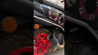 AR exhaust 🥵⚡️ #ntorq #exhaust #modification #shortsvideo