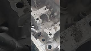 Instalación de Guía de valvula #automobile #cylinderhead #engine