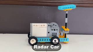 EM 16 Radar Car@STEMBuilders  #stemtoys #robotictoys