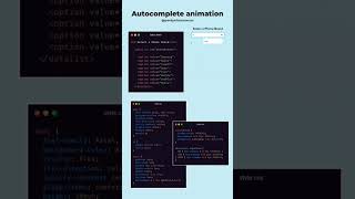 Autocomplete Animation | 9649116880 Gravity Infotech #shorts #webdevelopment