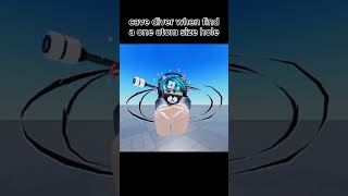 cave diver when find a one atom size hole #roblox #shorts