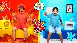 🔥Fire vs Ice Room🧊