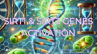 SIRT1 and SIRT3 Genes Activation PREMIUM SUPERCHARGED ULTRA POWERFUL!!! (Energetically Programmed)