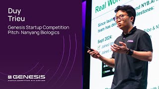 Duy Trieu - Genesis Startup Competition Pitch - Nanyang Biologics - SuperAI Singapore 2025