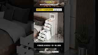 (Wbbuy)(免安裝)多功能翻蓋化妝桌 抽屜櫃 梳妝枱 鬥櫃 收納櫃 置物櫃 化妝枱 包送貨 #傢俬 #傢俬店 #家具 #furniture #傢俱 #香港傢俬 #平價傢俬
