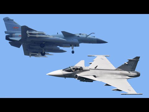 Falcon Strike 2023 | China J-10 beat Sweden JAS 39 Gripen | Sino-Thai air force joint training