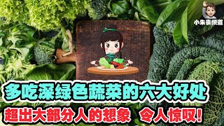 素食两三句 - 【第二十五集】：多吃深绿色蔬菜的六大好处！超出大部分人的想象，令人惊叹！