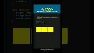 css: responsive grid layout @coding-master-suraj