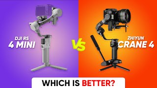 DJI RS 4 Mini vs Zhiyun Crane 4: Which One Wins? 🚀