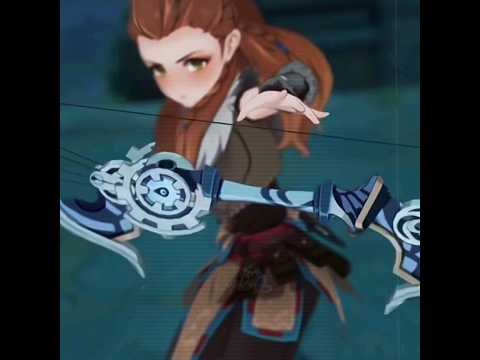 「MATERIAL GIRLL」||  Ft. Aloy || #genshinimpactedit #fypシ #aloy #crossover