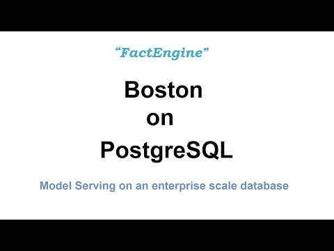 Boston running on PostgreSQL