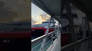 Boarding Kilimanjaro Ferry to Zanzibar from Dar es Salaam #shorts #travel #tanzania #cruise