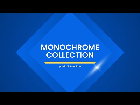 Template Monochrome Collection