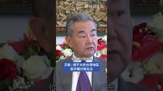 王毅：絕不允許台灣地區從中國分裂出去