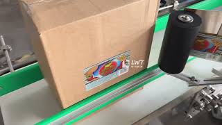 Carton single-sided labeling machine