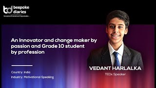 An Innovator and change maker by passion and Grade 10 student by profession