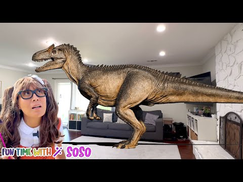 Soso's Dinosaur Adventure: Catching the Most Powerful Dinosaurs! (T-Rex, Spinosaurus, & More!)