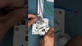 Earn Electrician at zero foundation, switch and socket, two-open five-hole wiring