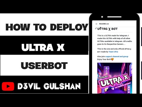HOW TO DEPLOY ULTRA X BOT || ULTRA X BOT || D3VIL GULSHAN ||