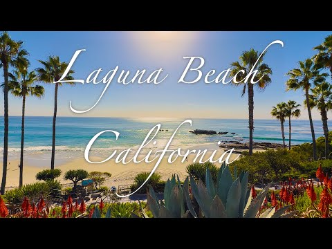 [4K] 🇺🇸 Beautiful Laguna Beach, Newport Beach Pier & Spectrum Center, Irvine 🎨🏖️ 🌊