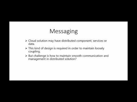 How to do Messaging in cloud solution | Messaging infrastructure in Cloud