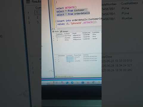 Sql Join With Example | Lear Sql Step by step| #learnsql #shorts #sql #sqlcourse