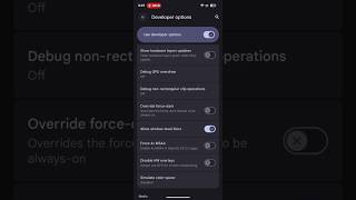 Disable Blur in Android 16 QPR1 Beta | Disable Blur in Android system #amdroid #material3 #android16
