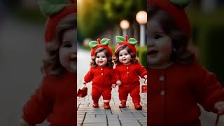 Adorable cute babies 🥰 Follow @aichonye   #cutebabies #runwaycollection #cutekids