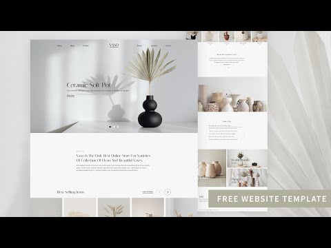 Vaso - Free Interior Decor HTML Bootstrap 5 Website Template | TemplatesJungle