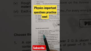 #aims #neet physics important questions practice neet UG