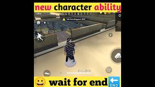 new character ability😱 free fire new event, free fire new character #freefire #viral #shorts