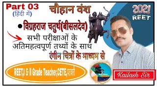 विग्रहराज चतुर्थ ( बीसलदेव ) चौहान वंश Part-3