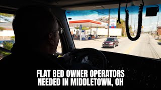 Flat Bed Owner Operators Needed in Middletown, OH