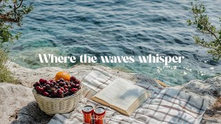 where the waves whisper ⭐romanticize your life with 2025 stress relief guitar music with ocean waves