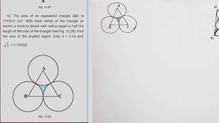 Class10 Maths Chapter12 Ex12.3 Q10 Hindi
