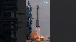 China launches cargo mission to Tiangong space station #china #tiangong #spacestation