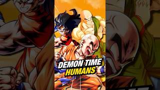 The Human Z Fighters Were DIFFERENT In Dragon Ball Z  #dragonball #goku #dbz